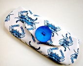 Blue and White Clutch by 2Chicdesigns