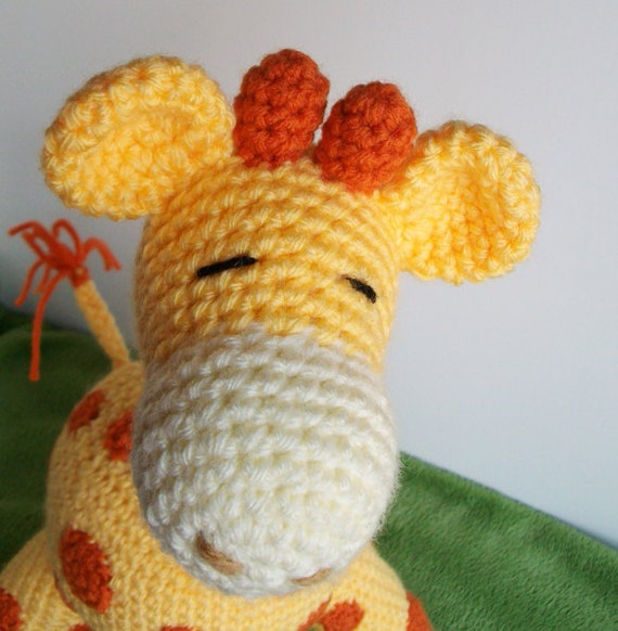 Gilbert the Giraffe Crochet Pattern