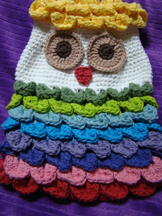 Crochet PDF PATTERN Owl Backpack OR Satchel Option