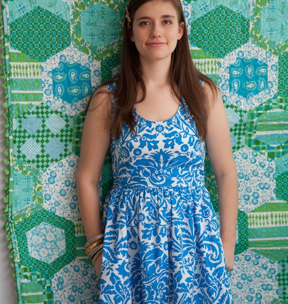 Easy Womens Dress Pattern - Sis Boom Angie Dress, PDF E-Book