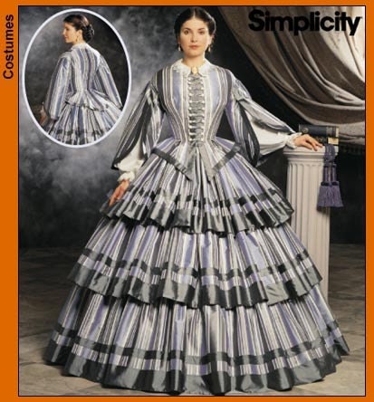 CIVIL WAR HOOPSKIRT pattern 9764 | eBay