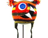 Crochet Hat CrazyMouth Monster