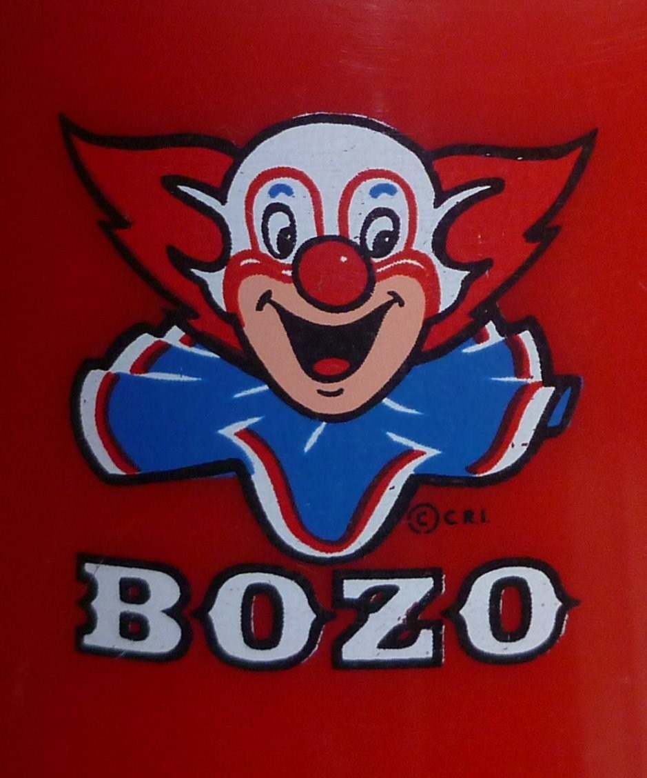 I thought it was a rather clever misspelling of boson as 'Bozo-n'...