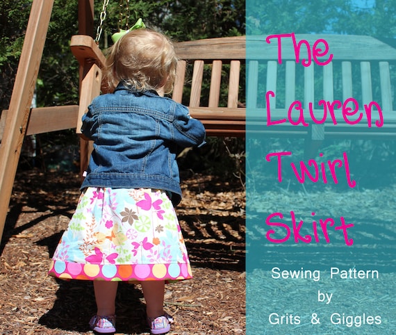 PDF Pattern-The Lauren Twirl Skirt