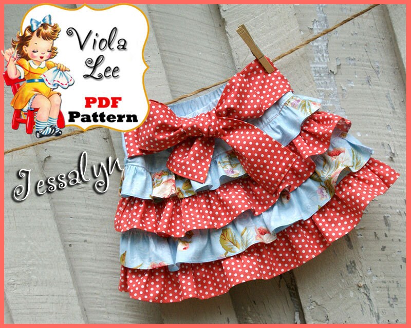 Vively Online: Sew an Easy Little Girl&apos;s Ruffle Skirt