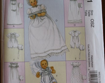 CHRISTENING GOWN PATTERN VOGUE | Patterns For You