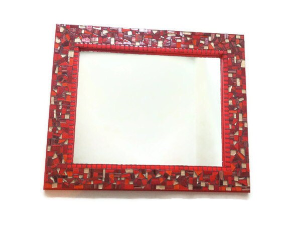 Wall Mirror Mosaic Mirrors Made to Order by GreenStreetMosaics