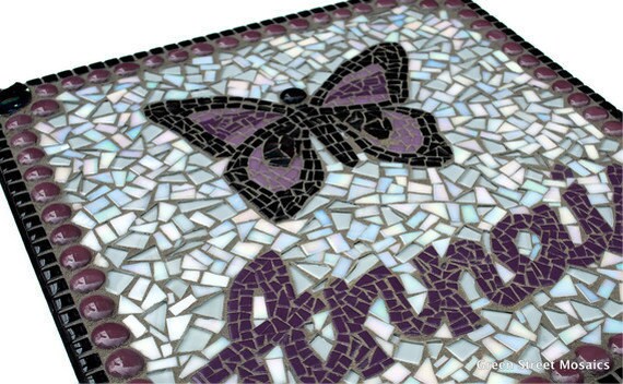 Personalized Name Sign Custom Mosaic  Baby by GreenStreetMosaics