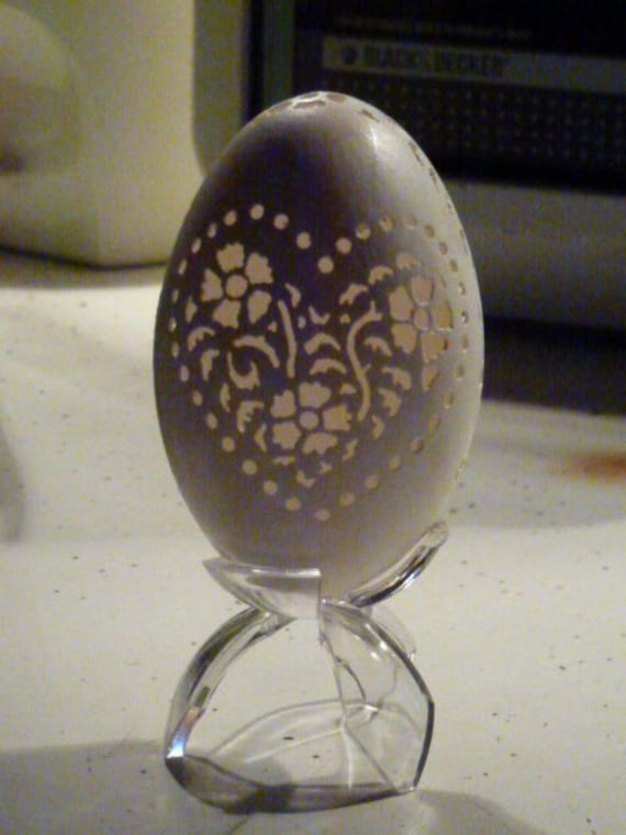 Carved Eggshell