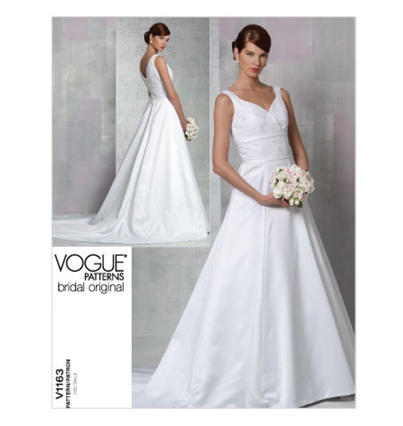 the engineer's other life: Vogue 8150 - wedding dress pattern and