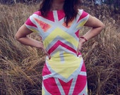 Geometric - printed skirt / murMur