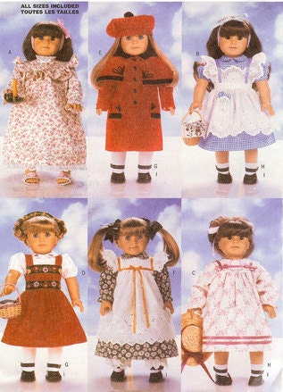 Sewing For Dolls | American Doll Clothes Patterns | Patterns For