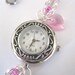 Precious Time Chainmaille and Czech Glass Bead Watch