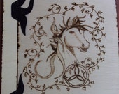 Horse with or without symbol