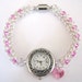 Precious Time Chainmaille and Czech Glass Bead Watch
