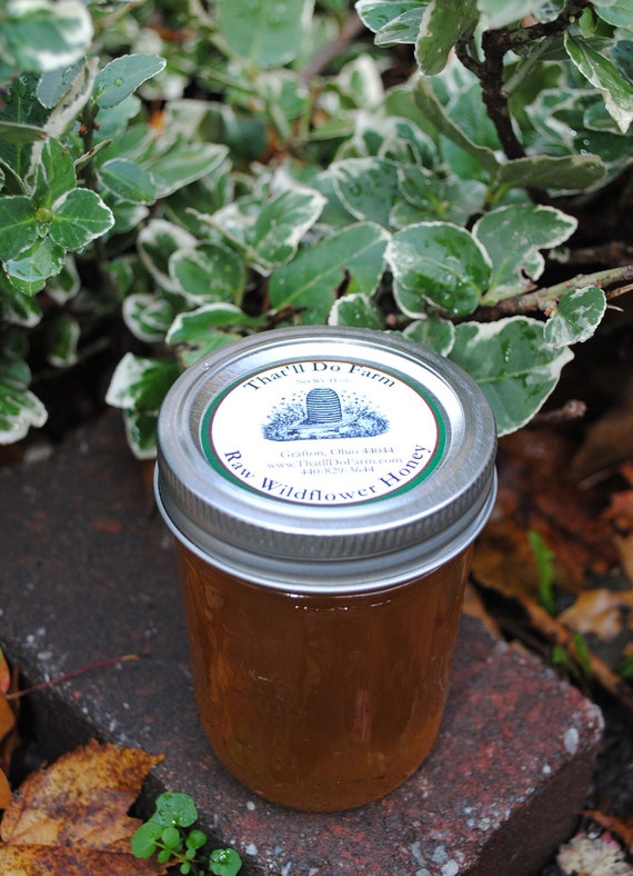 Raw Wildflower Honey fresh from the farm