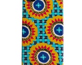 Seaside Blue Yellow flowers iPhone 4 and 4s Plastic iPhone Case - Cover - iPhone Accessory - custom iphone case