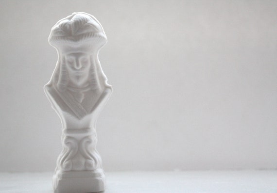 Chess piece  The Bishop from English fine bone by madebymanos