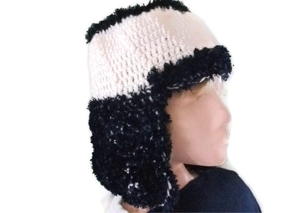 Crochet Hat with Neck and Earflap in Chunky by UniquelyYourDesigns