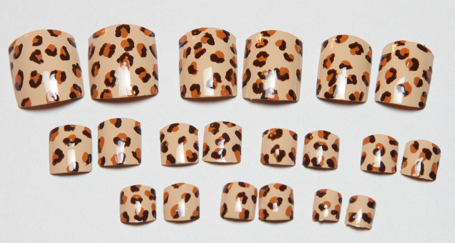 Toe Nail Designs Cheetah#*^