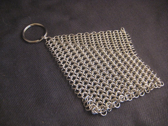 Chainmaille Pot Scrubber Aluminum Dish Cloth