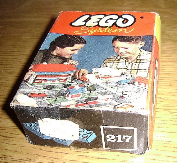 vintage plastic lego set