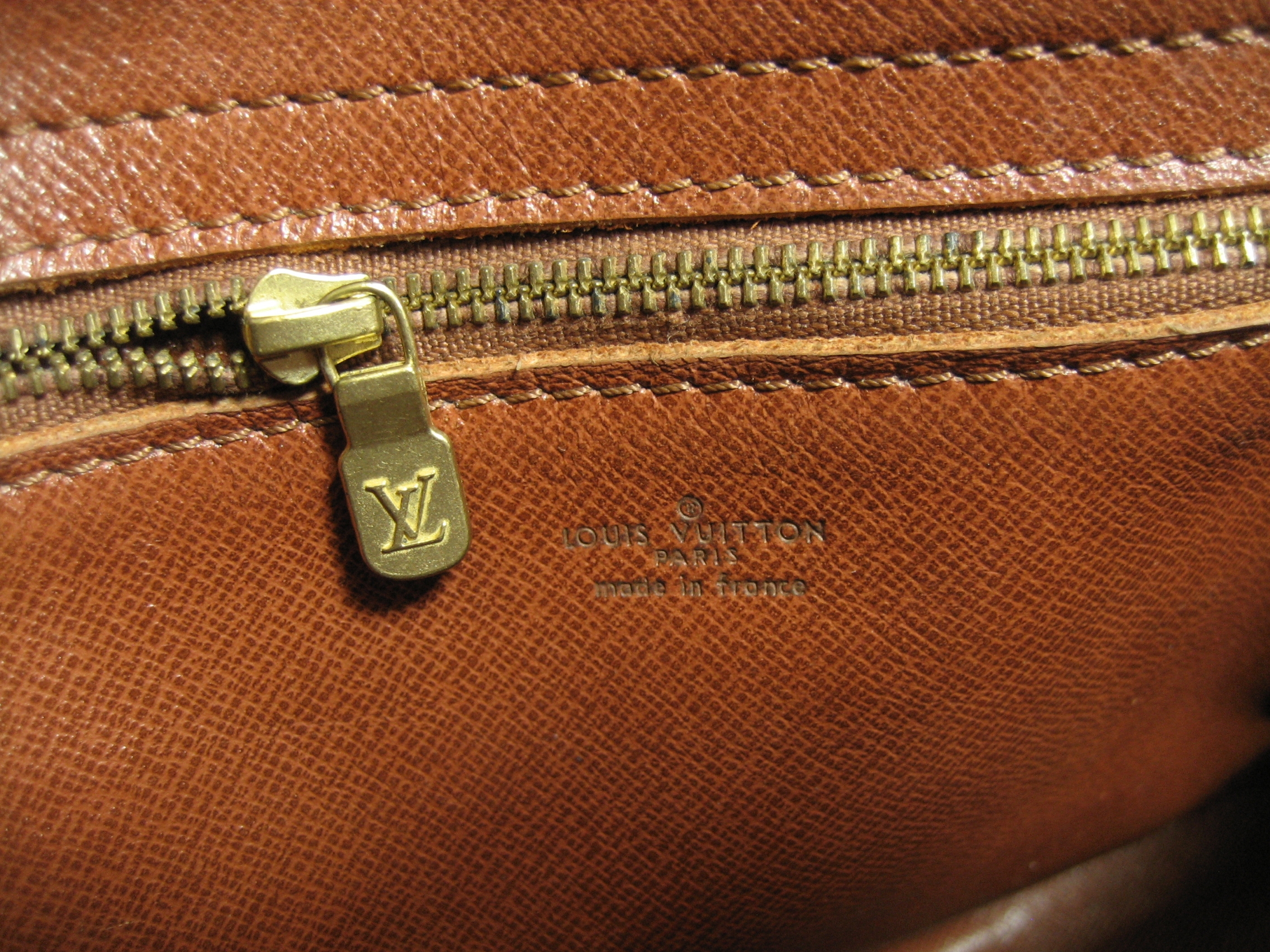💯 Original Louis Vuitton Jeune fille Gm Datecode Th 1925 Brown