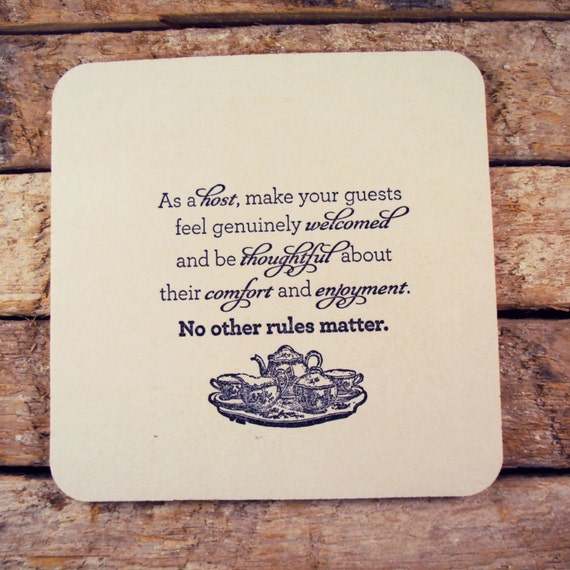 Dinner Party Coasters