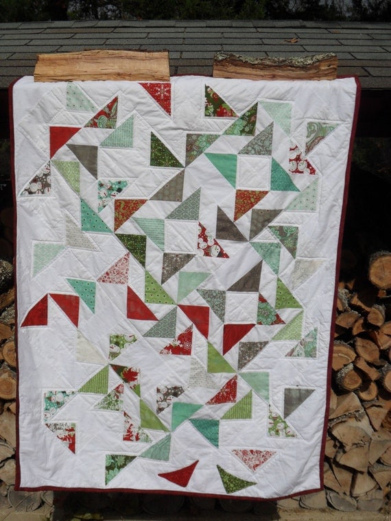 Fly South, charm pack quilt or throw pattern