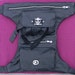 Utility belt - Punk skull black leather pouch belt