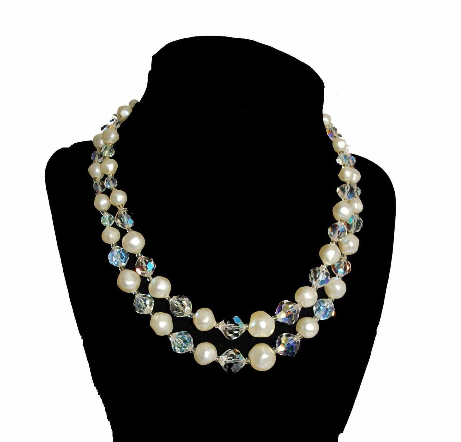 Laguna Pearl and Crystal Necklace – Etoys2013