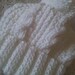 Fashionable and Gorgeous White Cable Handknitted Baby Boy Newborn Hat With Poppom