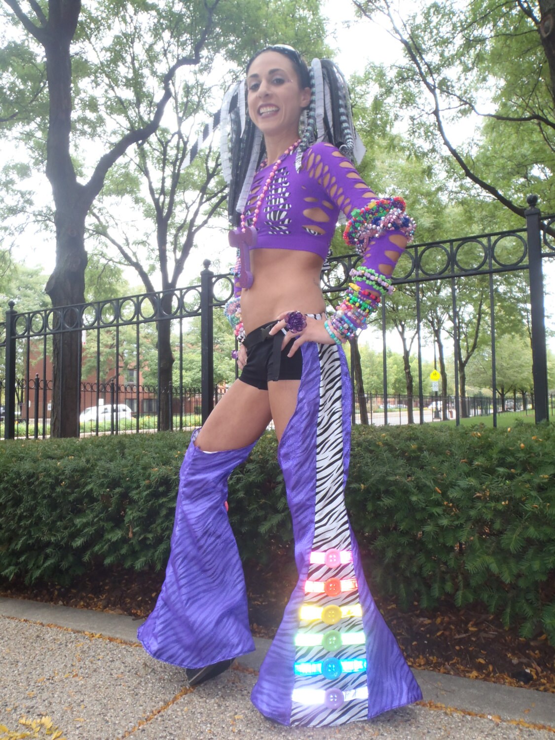 Hardstyle Princess Rave Chaps