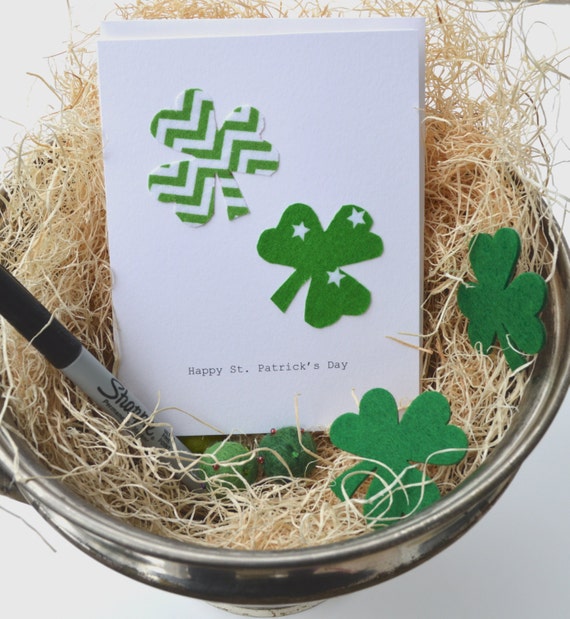 Happy St. Patricks Day Card/ Saint Patrick's Day/ Irish Card/