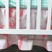 Baby Bedding 3-piece, rag crib quilt,  fitted sheet and ruffled skirt, Pink Love Mix, Girl, ALL NATURAL, baby