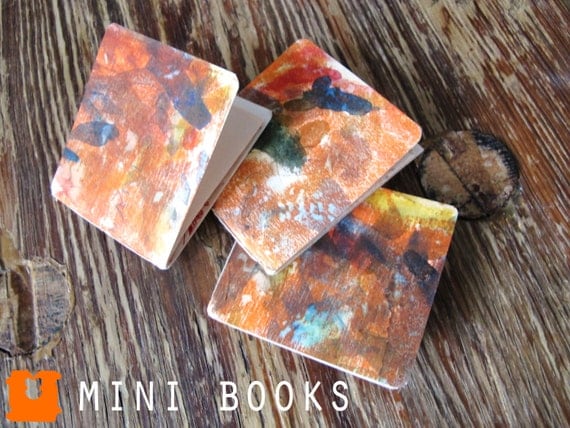 ORANGE CRUSH - Set of 3 Mini Books