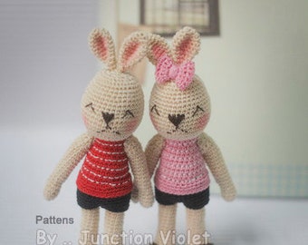 Loops of Lavender: Chocolate Bunny Crochet Pattern