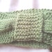 HandmadeLittleCreations Hand Knitted Wide Stylish Headband/ Earwarmer In Moss/ Dark Olive Green