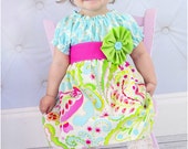 Perfect Peasant Dress: Girls Peasant Dress PDF Pattern, Baby Peasant Dress PDF Pattern