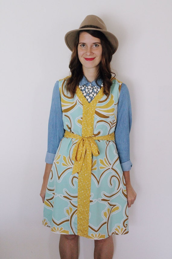Vintage 1970's Marsha's Gone Pickin' Dress