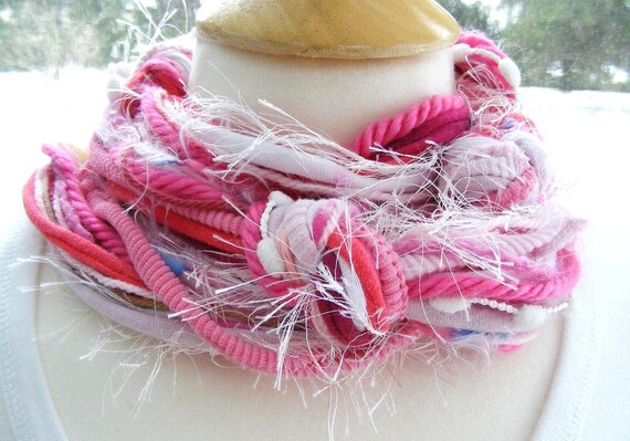 Strawberries and Cream Pink Rose Coral White and by meiguidesigns