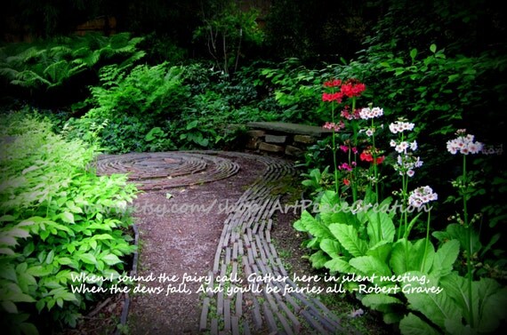 Court of Fairy Kingdom - 5x7 - original romantic / nature photography