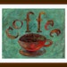 Coffee art, Original collage, Coffee painting, Modern kitchen art, Coffee wall art, OOAK Coffee decor, Original coffee cup art