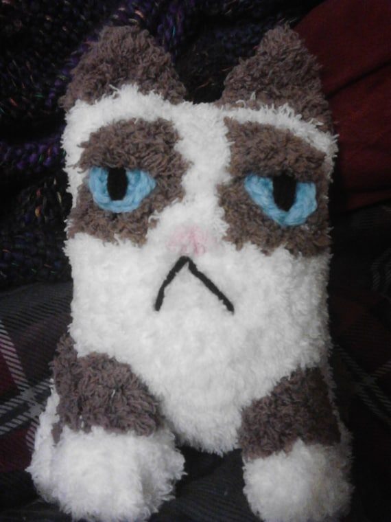 Grumpy Cat amigurumi