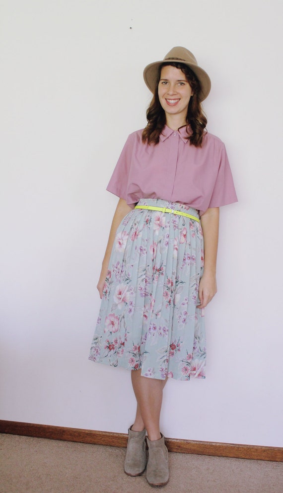Vintage 1990's Spring Breezes Skirt
