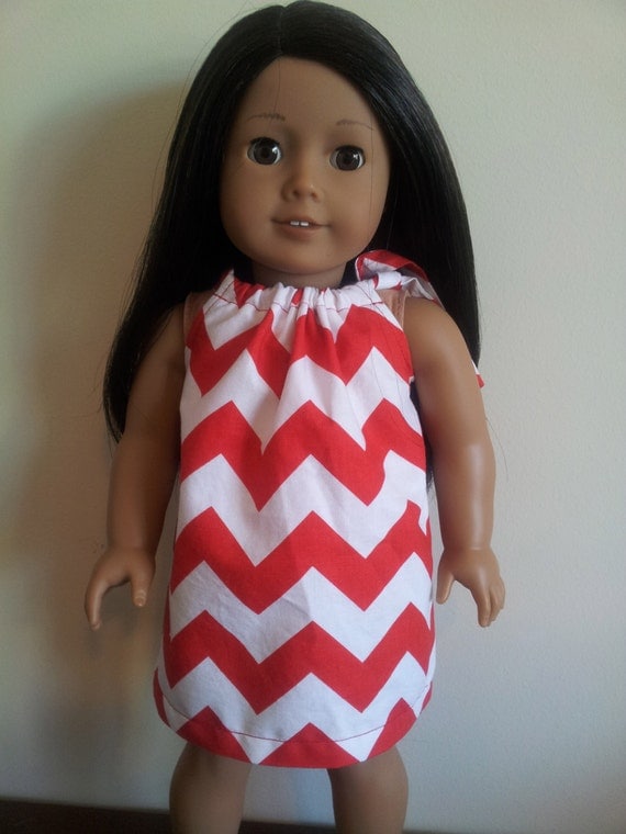 Pillowcase Dress for 18 inch dolls such as American Girl, Our Generation