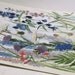 Garden Nature Art Watercolor Painting Botanical Wildflowers by Laurie Rohner.