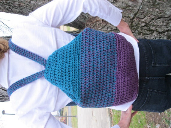 Knockabout Backpack - crochet pattern