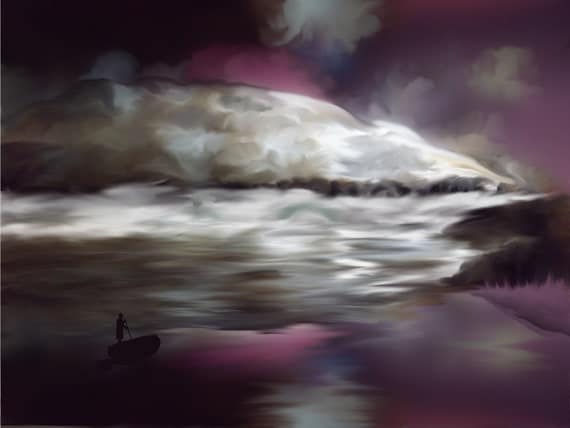 What Lurks In The Mountain - 8"x10" Print What Lurks In The Mountain - 8"x10" Print