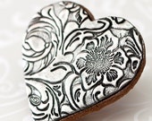 Silver or Gold Vintage Heart Wedding Cookie Favors - 25th Silver 50th Golden Anniversary // 1 doz. // Wedding Shower // Bridal Shower